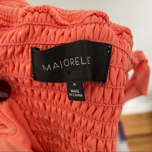 MAJORELLE Ibiza Top & Skirt 2 PCS Set in Coral Reef - Picture 12 of 13